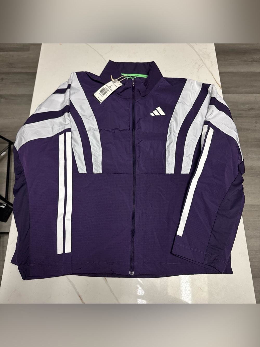 Adidas Adizero NYC Running Jacket JY6995 - Men's Size L